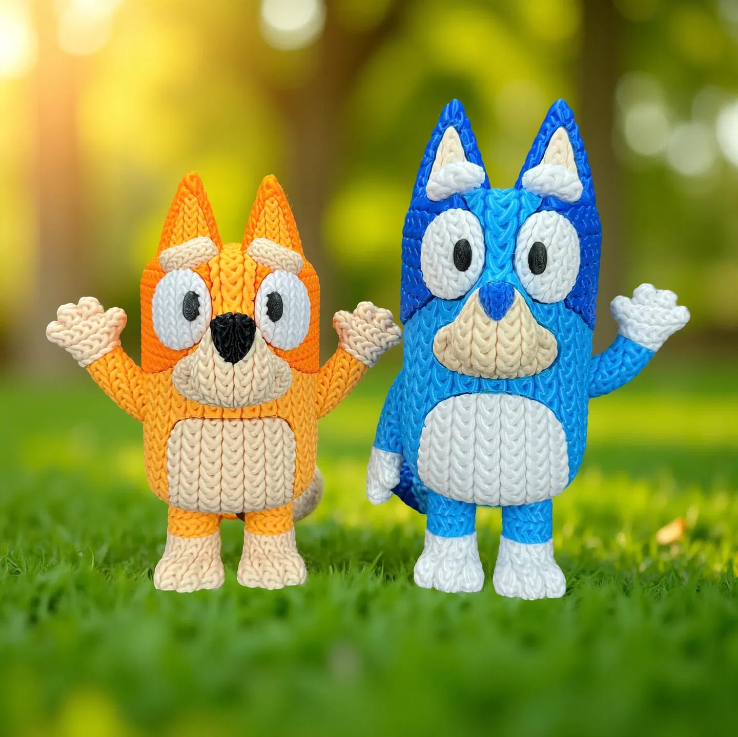 Perro azul (Crochet)