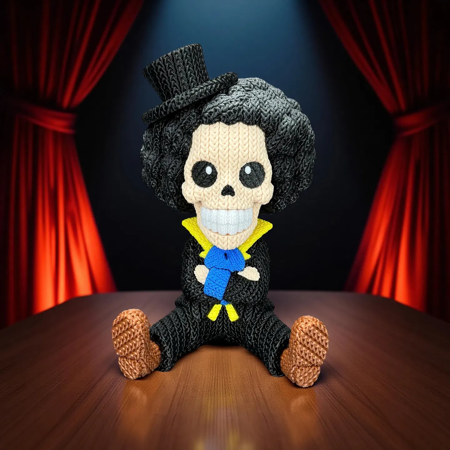 Músico esquelético - MariArT