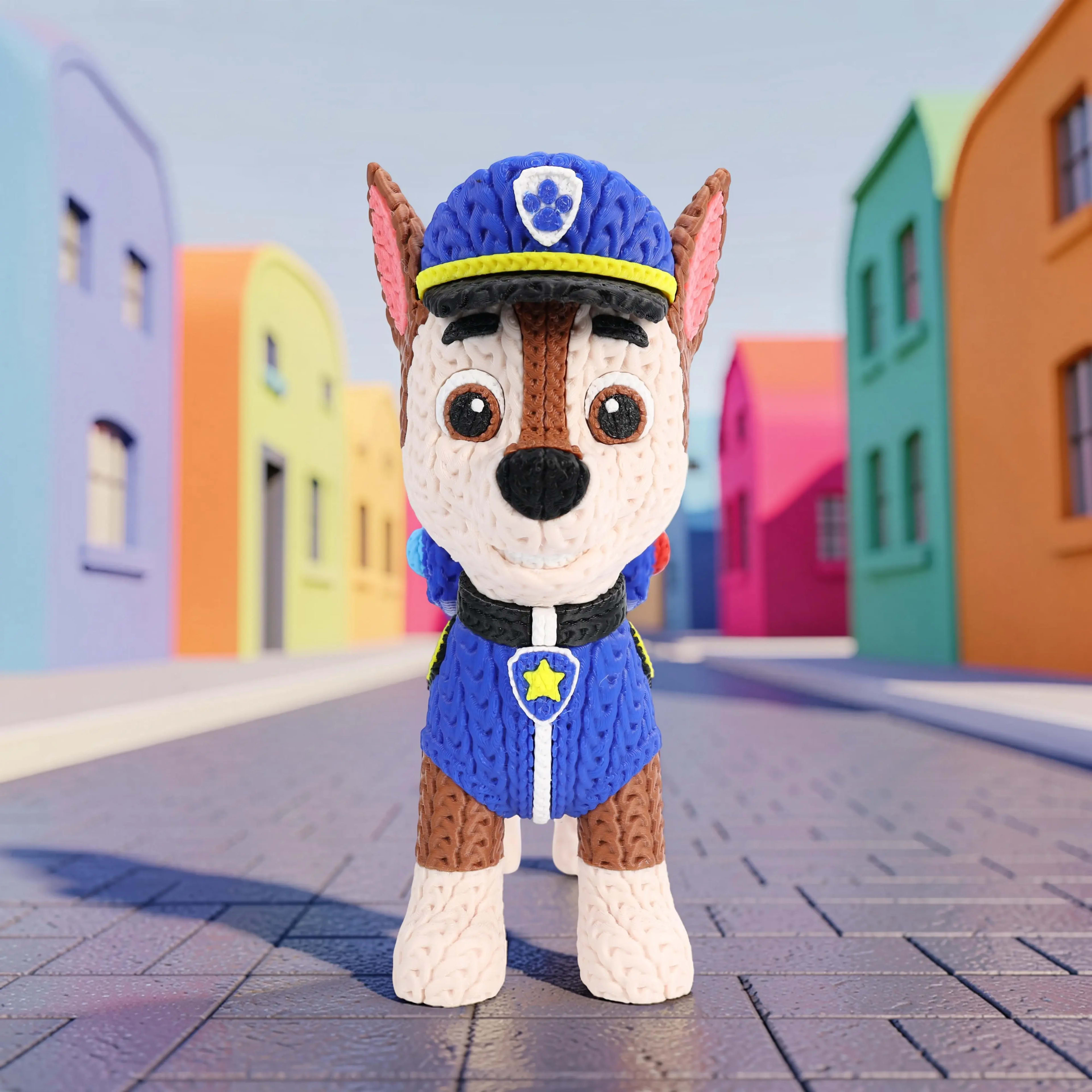 Perro guardián de rescate Crochet - MariArT