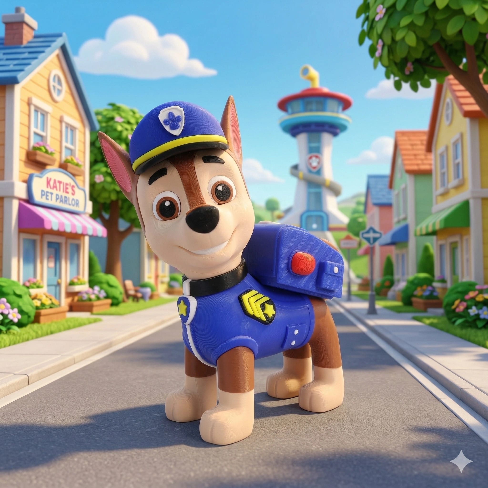 Perro guardián de rescate - MariArT