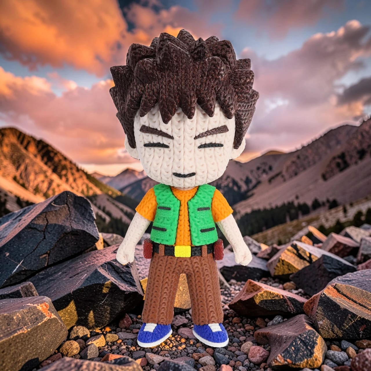 Montañero Rocoso (Crochet) - MariArT