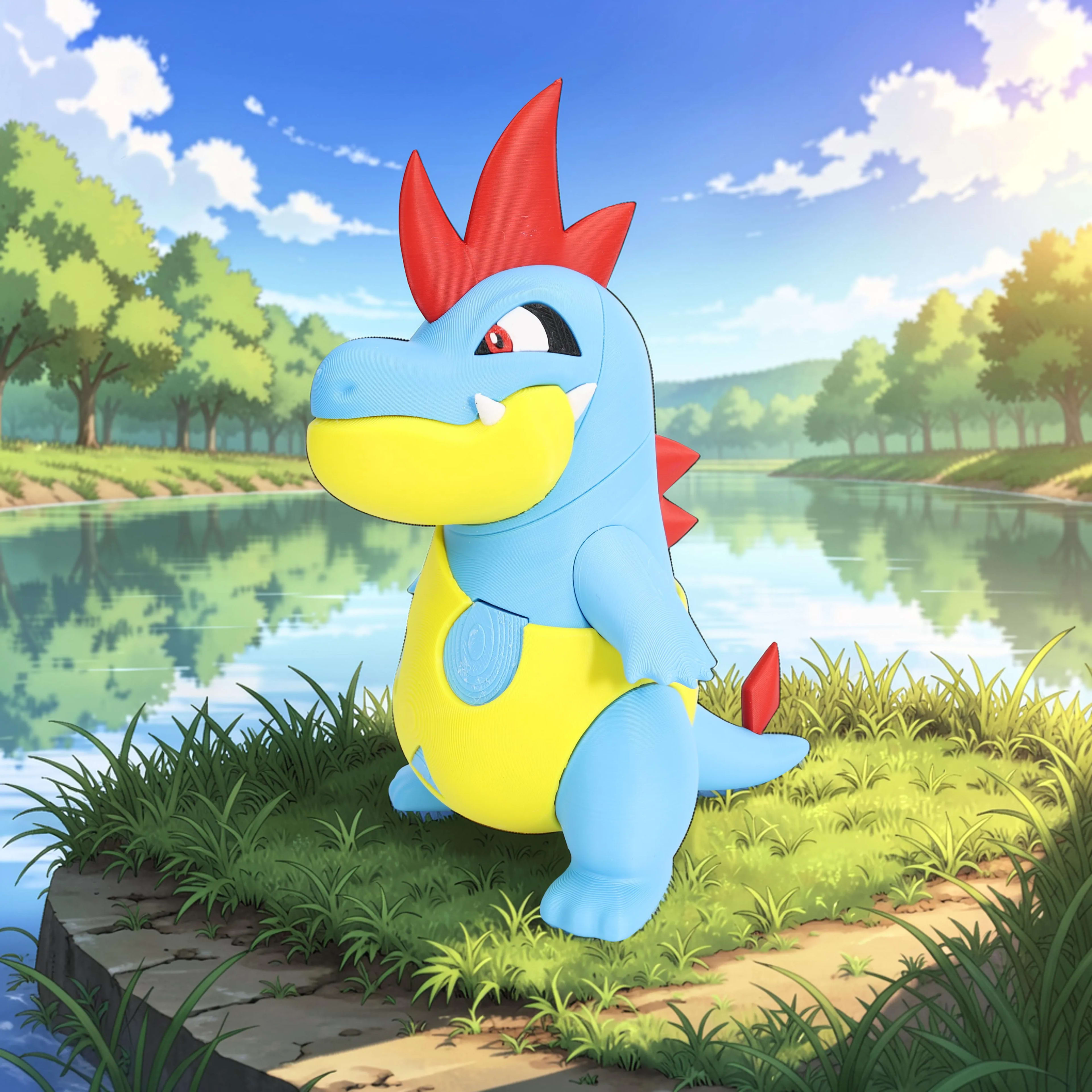 Cocodrilo Acuático (Normal) - MariArT