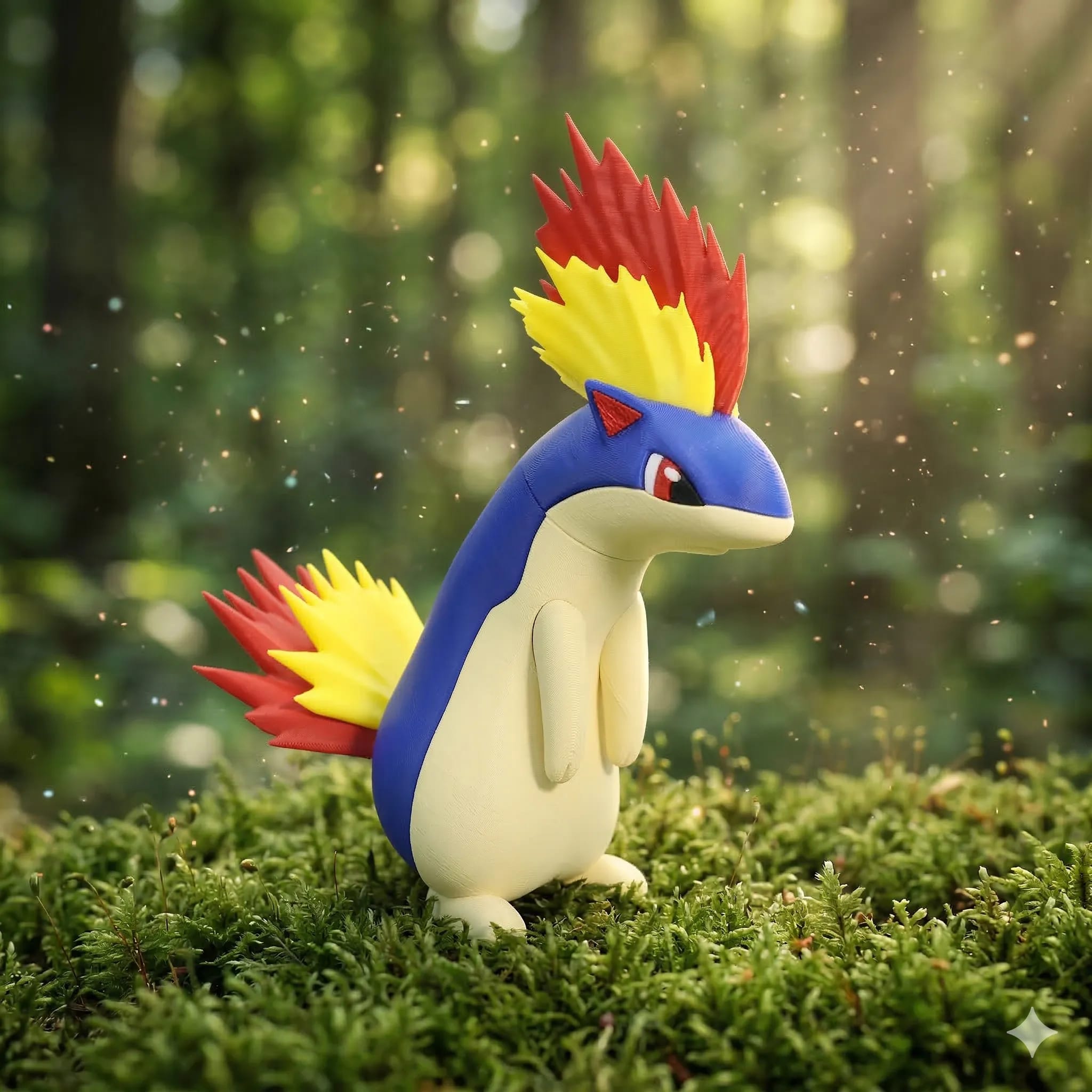 Erizo ígneo de bosque (normal) - MariArT