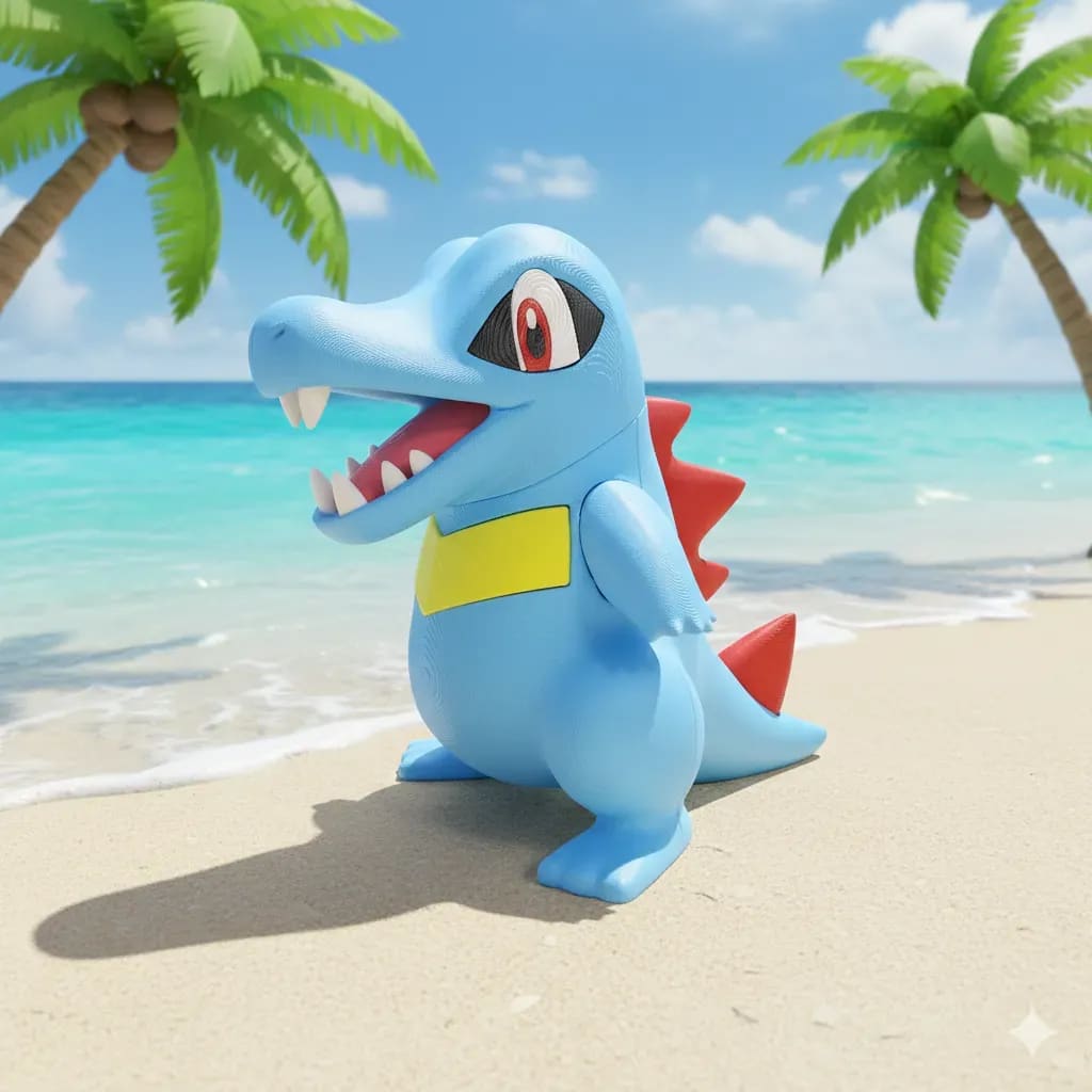 Cocodrilo Juguetón - MariArT