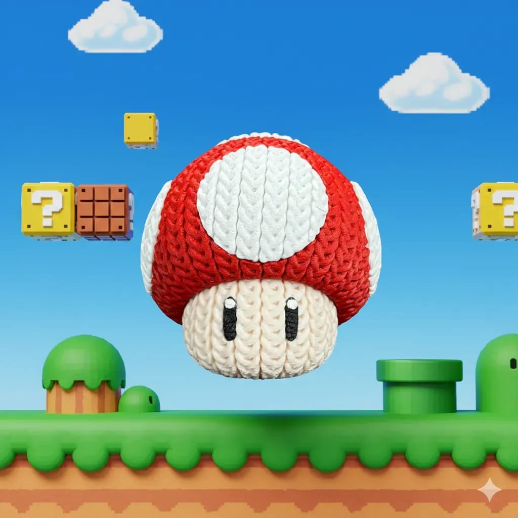 Hongo saltarín - MariArT