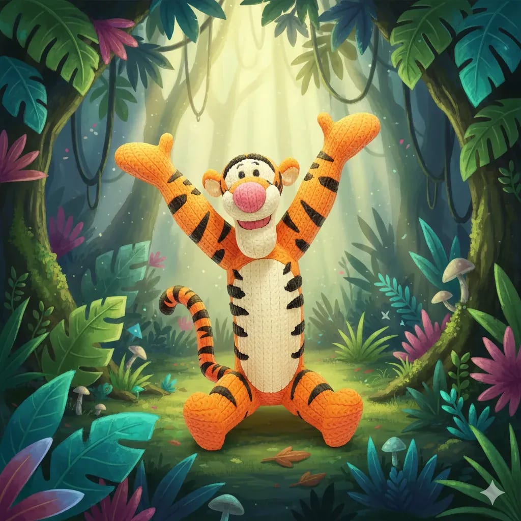 Tigre Amistoso - MariArT