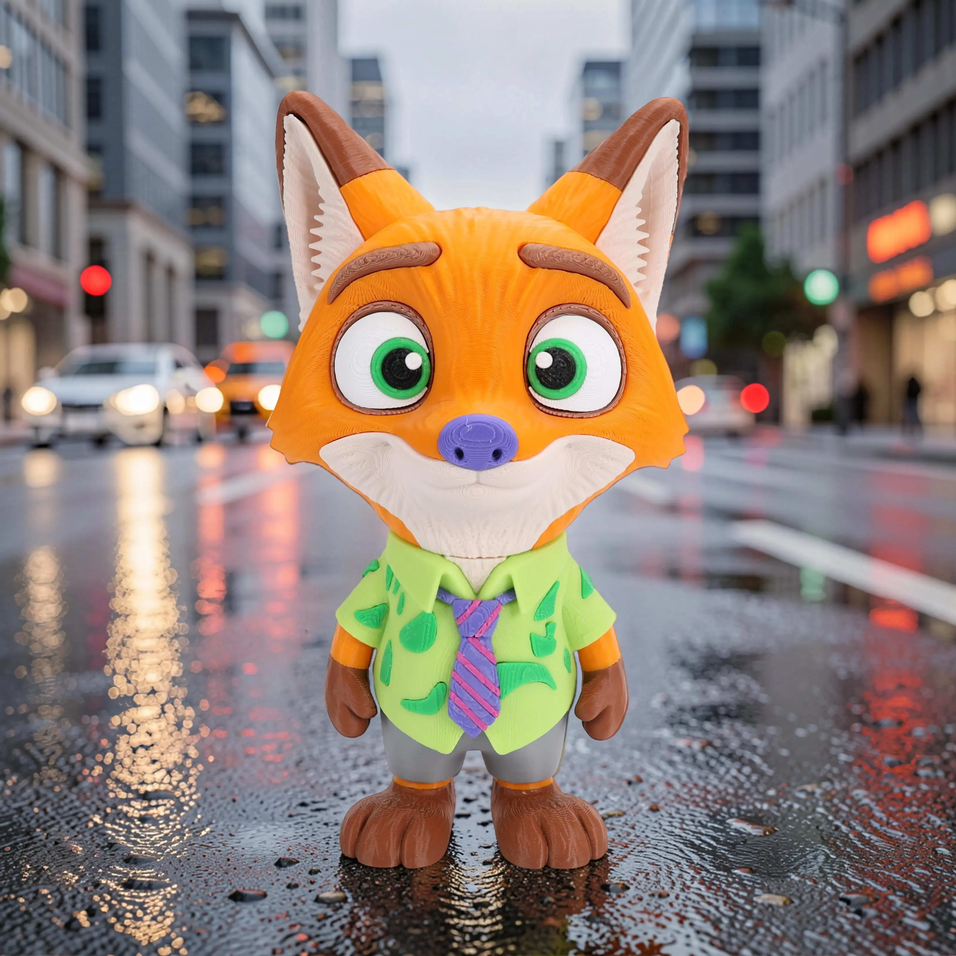 Zorro Urbano Versión Crochet - MariArT