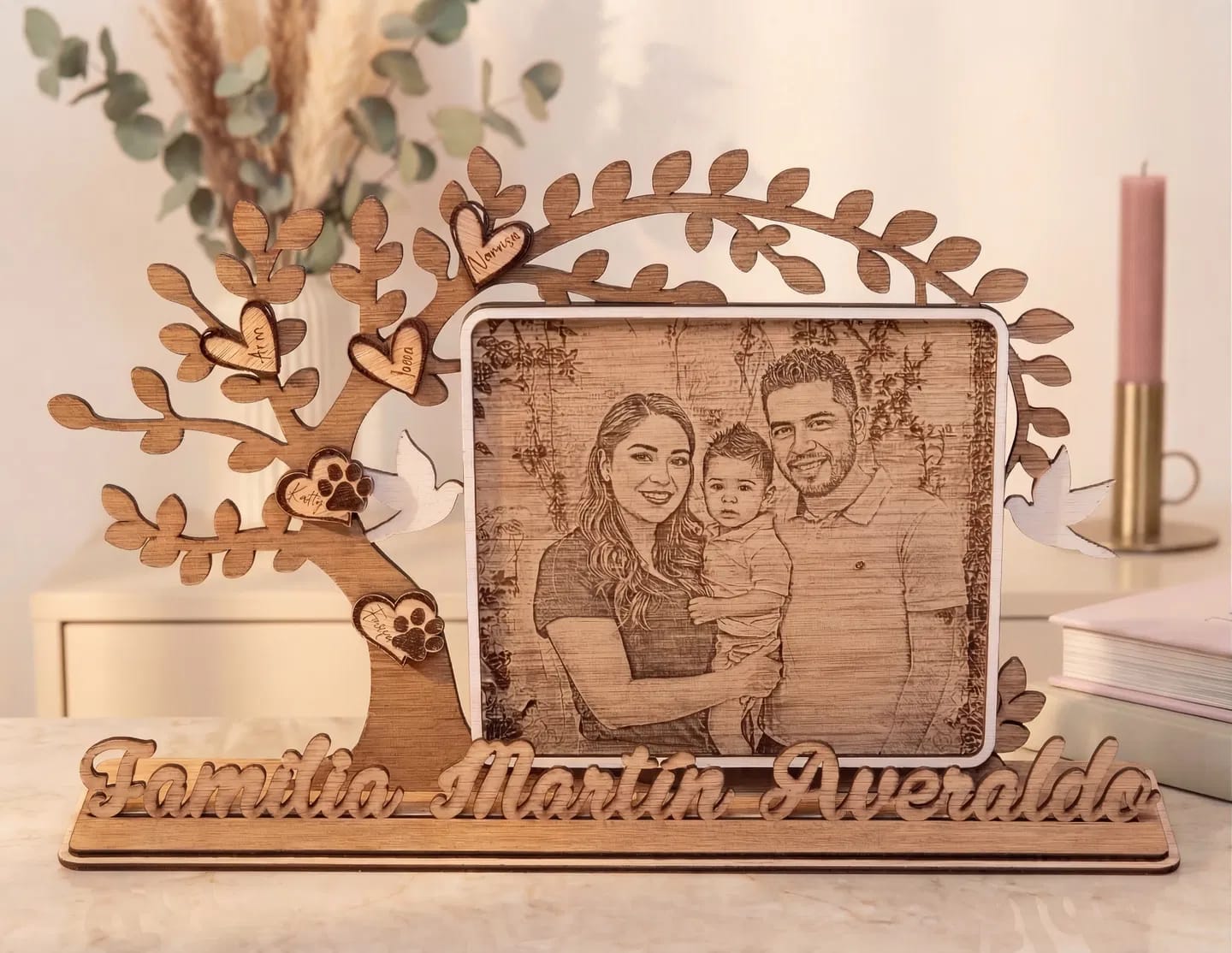 Árbol Familiar Personalizado - MariArT