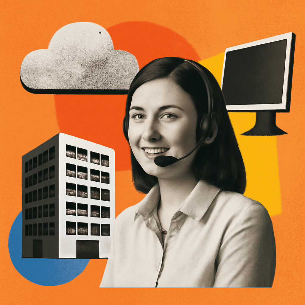 What is Hosted Contact Center? - Featured image showing Discover the benefits of hosted contact centers—cloud-based, scalable, secure, and integrated solutions that enhance customer experience and agent efficiency.