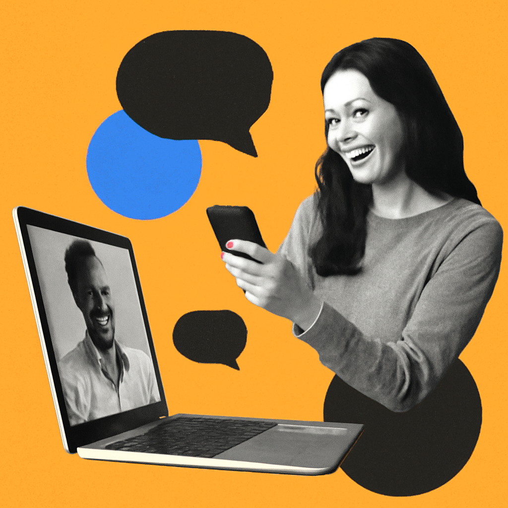 What is Real-time Chat? - Featured image showing ## What Is Real-Time Chat and How Does It Work?

Real-time chat functions as a synchronous communication interface, allowing participants to exchange messages instantly—mimicking natural in-person conversations. It involves the immediate relaying and display of messages among users, creating an interactive, near-instantaneous messaging experience. The technical backbone relies on low latency data transmission protocols such as [WebSockets](https://www.websockets.org/), which maintain persistent, bidirectional connections between clients and servers. This setup ensures minimal delay, typically under 200 milliseconds. Key components include message delivery guarantees, message ordering, scalability, and reliability to accommodate growing user volumes without sacrificing performance.

The core workflow involves clients sending messages over a persistent connection to a server or message broker. The server then distributes these messages to all subscribed clients in real time. Platforms like [CometChat](https://www.cometchat.com/blog/real-time-chat) utilize WebSocket-based SDKs to enable seamless message exchanges, including features like presence indicators, message acknowledgments, and message history storage.

In practice, real-time chat integrates into various platforms such as dating apps, delivery services, community forums, and live sports streaming. Instantaneous interaction boosts user engagement and satisfaction. For example, [Shaadi.com](https://www.cometchat.com/blog/real-time-chat) leverages real-time chat not only for quick communication but also embeds presence data into matching algorithms, improving match relevance.

Moreover, real-time communication extends beyond text messages. It includes multimedia sharing, voice and video calls, reactions, and notifications—all managed through event-driven architectures like publish/subscribe models. These systems ensure reliable and ordered message delivery, even under high load, by employing scalable infrastructures and fault-tolerant mechanisms.

In summary, [real-time chat](https://www.enrichlabs.ai/blog/social-listening-complete-guide) establishes persistent, low-latency connections that facilitate instant data exchange. Supported by sophisticated infrastructure, it guarantees message integrity, order, and scalability, resulting in seamless, engaging, and reliable communication experiences.  
[Sources: CometChat, Rocket.Chat, getstream.io]

---

## What Are the Best Platforms for Implementing Real-Time Chat on Websites?

### Scaledrone

[Scaledrone](https://www.scaledrone.com/) offers a straightforward, cost-effective toolkit for adding real-time messaging features such as chat, data sync, updates, and collaboration to web applications. It supports high performance with minimal setup and includes features like user presence indicators, collaboration cursors, activity feeds, and multiplayer gaming. Suitable for developers seeking quick integration, it supports programming languages including JavaScript, Swift, Go, PHP, and Python. Its infrastructure guarantees message delivery, scalability, and reliability. Use cases include live chat, real-time updates, and collaborative apps.  
[Scaledrone](https://www.scaledrone.com/)

### Ably

[Ably](https://ably.com/) provides a highly reliable platform for scalable, low-latency messaging applications, including chat, data broadcast, multiplayer collaboration, and notifications. It supports over 25 programming languages and offers features like guaranteed message ordering, exactly-once delivery, presence, typing indicators, and chat moderation. Ably ensures 99.999% uptime and handles high data throughput and numerous concurrent connections. Major users include HubSpot, Mentimeter, and Genius Sports, with case studies demonstrating its scalability and reliability.  
[Ably](https://ably.com/)

### Pusher

[Pusher](https://pusher.com/chatkit) supplies real-time messaging solutions via its channels API and Beams push notifications. It enables developers to build scalable features such as chat, live updates, and notifications. Supporting WebSockets, Pusher offers programmatic push notifications, extensive tutorials, and support resources. It suits applications requiring channel-based messaging, real-time data updates, and instant notifications.  
[Pusher](https://pusher.com/chatkit)

---

## How Can I Integrate Real-Time Chat Into My Business Website or App?

Integrating real-time chat into a business platform involves choosing suitable solutions tailored to your needs. One recommended approach uses comprehensive APIs and SDKs like [TalkJS](https://talkjs.com/), which deliver ready-to-use, customizable chat UIs. These can be embedded swiftly into your website or app. TalkJS offers SDKs compatible with React, Vue, Angular, and vanilla JavaScript, enabling rapid deployment of features such as message threads, notifications, presence indicators, and encryption. This setup suits healthcare, customer support, marketplaces, and social communities.

Implementation steps include creating user instances and sessions through their SDK, then mounting chat UI components within your platform to ensure a seamless, real-time experience.

Alternatively, tools like [Tidio](https://www.tidio.com/blog/add-chat-to-website/) allow quick deployment via simple code snippets or CMS plugins (WordPress, Shopify). Tidio guides users through embedding chat widgets, customizing appearance, setting operational hours, creating canned responses, and integrating with email, Messenger, or Instagram. This method reduces customer response times and enhances engagement. By inserting a JavaScript snippet into your site’s HTML or installing a plugin, you deploy a fully functional chat widget supporting automated greetings, multi-language options, and mobile notifications.

For app developers, platforms like [PubNub](https://www.pubnub.com/products/chat-sdk/) provide scalable, customizable SDKs for 1:1, group, and large-scale chat experiences. PubNub enables features such as reactions, read receipts, presence, and offline message storage. Cross-platform SDKs for React, iOS, Android, and others ensure consistent user experiences across devices.  

Additionally, [ChatKitty](https://chatkitty.com/) offers comprehensive developer tools for rapid creation of direct messaging, group chat, multimedia sharing, and moderation features, with cloud functions for scalability and security.

**Summary of Integration Steps:**

1. Choose a platform (e.g., TalkJS, Tidio, PubNub, ChatKitty).  
2. Embed SDKs or code snippets into your website or app.  
3. Customize appearance and functionality.  
4. Set operational parameters like hours and canned responses.  
5. Deploy mobile or desktop apps for support teams if needed.  
6. Monitor performance metrics and user engagement for continuous improvement.

---

## What Are the Key Benefits of Using Real-Time Chat for Customer Support?

Real-time chat boosts customer satisfaction, sales, and operational efficiency. It provides instant responses, leading to a 92% satisfaction rate—higher than email or social media. It enables 24/7 support through automation and AI, increasing loyalty and trust. Faster issue resolution—up to 13 times quicker than email—reduces downtime and frustration.

Live chat also elevates conversion rates, with businesses reporting a 20–40% sales increase. It engages visitors proactively, especially during critical moments like checkout or inquiries. Support agents can handle multiple chats simultaneously, reducing support costs by up to 30% while maintaining high service quality.

Furthermore, live chat offers valuable insights through chat logs and analytics, guiding product improvements and personalized marketing. Case studies show remote work increased agent productivity by 48%, while first-contact resolution rose by 21% in some companies, highlighting real-world benefits.

Overall, live chat fosters a humanized support experience, builds loyalty, drives sales, and cuts operational costs.

---

## What Are the Common Challenges in Implementing Real-Time Chat Solutions?

Deploying real-time chat systems involves complex challenges impacting scalability, reliability, and security. Based on insights from [Ably](https://ably.com/blog/scaling-realtime-messaging-for-live-chat-experiences), Datanami, and developer articles, key hurdles include:

### 1. Ensuring Message Delivery During Disconnections
Clients disconnect due to network issues or device limitations. Systems must implement reconnection strategies, persist messages during outages, and track message sequences to prevent loss, duplication, or out-of-order delivery. Acknowledgments and idempotent operations are vital.

### 2. Achieving Low Latency
Delivering messages under 100ms remains critical for perceived responsiveness. Challenges include network congestion and physical distance. Solutions involve distributed servers, load balancing, and protocols like WebSockets—though scaling horizontally can be complex.

### 3. Handling Volatile Demand
User traffic may spike unexpectedly. Horizontal scaling with effective load balancing becomes essential. Decoupling user sessions across servers prevents bottlenecks and ensures smooth operation during traffic surges.

### 4. Scaling Server Infrastructure
Vertical scaling faces capacity limits and single points of failure. Horizontal scaling requires sophisticated load balancers and uniform server architectures. Pub/sub models support scalable message dissemination.

### 5. Building Fault Tolerance
Redundancy across regions ensures high availability. Automatic failover, data replication, and multi-region deployment mitigate service disruptions during failures.

### 6. Managing Protocol Compatibility
Not all networks support WebSockets; fallback to HTTP long polling is necessary but increases resource use. Proper load management during fallbacks is critical.

### 7. Connection Management & Backpressure
Handling millions of concurrent connections demands load shedding, heartbeat monitoring, and buffer management. Techniques include disconnecting idle clients, backoff strategies, and message compression.

### 8. Ensuring Security & Privacy
Encryption during transit and storage protects data. E2EE protocols prevent server access to plaintext. Authentication, role-based access, and regular audits fortify security.

### 9. Monitoring & Testing
Robust monitoring and stress testing anticipate peak loads. Capacity planning and connection limits reduce failure risks.

### 10. Development and Cost
Building in-house infrastructure consumes significant resources and operational costs. Managed solutions like [Ably](https://ably.com/) reduce time-to-market and costs, supporting faster deployment.

**Summary:** Successful large-scale real-time chat systems address disconnection resilience, low latency, demand fluctuations, fault tolerance, protocol compatibility, security, and cost management. Using cloud-native, pub/sub, and managed services mitigates these challenges, ensuring high reliability.

---

## How Does Real-Time Chat Improve User Engagement and Experience?

Real-time chat enhances engagement through several mechanisms. It enables instant, two-way communication, allowing users to ask questions and receive immediate responses. For example, live streaming platforms with integrated chat report a 94% satisfaction rate due to instant replies that foster a feeling of responsiveness.

It also builds community and personal connection—strategies like Q&A sessions, active comment highlighting, and personalized messaging increase retention. During live webinars, acknowledging comments with emojis or responses strengthens emotional bonds, encouraging continued participation.

Content interactivity rises with live polls, quizzes, and instant feedback, making experiences immersive. Platforms like Twitch combine live chat with interactive features to sustain high viewer engagement.

Real-time chat provides analytics and insights into user behavior, guiding content creators and brands to tailor their offerings dynamically. For instance, [Restream](https://restream.io/blog/how-to-use-live-chat-to-engage-your-audience/) collects chat metrics to optimize content based on real-time data.

Case studies reveal increased conversion rates, higher retention, and stronger communities. Deliveroo’s live geo-location and order tracking showcase how instant updates improve trust and satisfaction.

Overall, real-time chat transforms passive viewers into active participants, builds trust, and fosters personalized, engaging experiences that drive loyalty and growth.

---

## What Are the Security Considerations for Real-Time Chat Applications?

Security in real-time chat systems involves multiple layers to protect data and maintain trust. Key considerations include:

### 1. Data Encryption
Use SSL/TLS protocols during data transfer to prevent interception. Store data encrypted with standards like AES-256. For example, BizBot recommends encryption both in transit and at rest, complying with GDPR, HIPAA, and CCPA.

### 2. End-to-End Encryption
Adopt protocols like RSA, ECC, and AES for E2EE, ensuring only communicating users decrypt messages. [WhatsApp](https://www.whatsapp.com/security) and [Signal](https://signal.org/blog/security-and-privacy-updates/) exemplify this approach, preventing even service providers from accessing plaintext content.

### 3. Authentication & Authorization
Employ multi-factor authentication (MFA) and role-based permissions. OAuth and JWT facilitate token-based authentication, restricting access to authorized users only.

### 4. Access Control
Limit access to chat logs and sensitive data based on roles. Platforms like [Zendesk Chat](https://www.zendesk.com/chat/security/) allow custom role permissions, reducing exposure.

### 5. Regular Security Audits
Conduct periodic vulnerability assessments and security audits to identify and fix risks proactively. Compliance with standards like GDPR and PCI-DSS remains essential.

### 6. Secure Data Storage & Backup
Encrypt stored data, restrict access, and maintain regular backups. Use SSL/TLS for transfers and AES for storage to ensure data resilience.

### 7. Secure File Sharing
Encrypt files during transfer and verify identities through MFA. This approach prevents unauthorized interception during file exchanges.

### 8. Employee Training
Educate staff on security best practices, data privacy laws, and handling sensitive information—minimizing insider threats and human errors.

### 9. Monitoring & Logging
Implement secure, restricted access to logs. Continuous monitoring helps detect anomalies and supports compliance efforts.

### 10. Incident Response Planning
Develop, test, and update incident response plans. Simulate breach scenarios to ensure rapid containment and remediation.

**Additional measures:** Deploy TLS/SSL, sanitize user input to prevent XSS, validate origins to avoid CSRF, and keep dependencies updated to mitigate vulnerabilities in third-party libraries.

Implementing these practices secures customer data, maintains legal compliance, fosters user trust, and defends systems against cyber threats.  
[Sources: OWASP](https://owasp.org/), [PubNub](https://www.pubnub.com/), [Medium](https://medium.com/), [ProProfs](https://www.proprofs.com/)

---

*This comprehensive guide is designed to help you understand, implement, and optimize real-time chat solutions for your platform, ensuring high performance, security, and user engagement.*