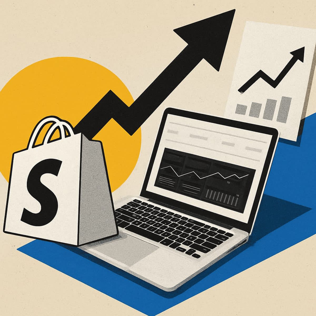 Shopify Benchmarks 2025 - Discover Shopify benchmarks for 2025: revenue, GMV, market share, and critical KPIs. Learn how to optimize your store, improve conversion rates, and leverage AI for success.