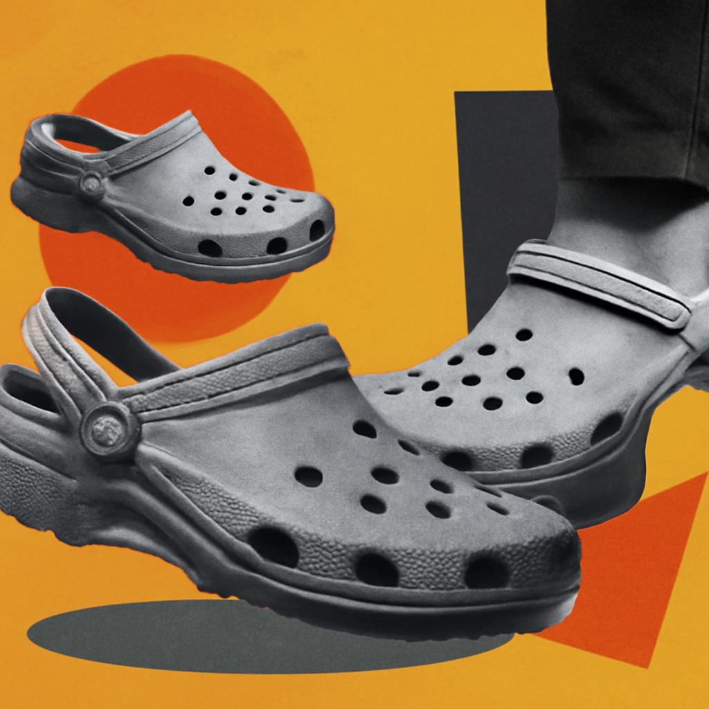 Crocs Marketing Strategy: Case Study - Featured image showing Discover Crocs' winning marketing strategy—innovative products, influencer collaborations, social media engagement, and community loyalty shaping its global success.