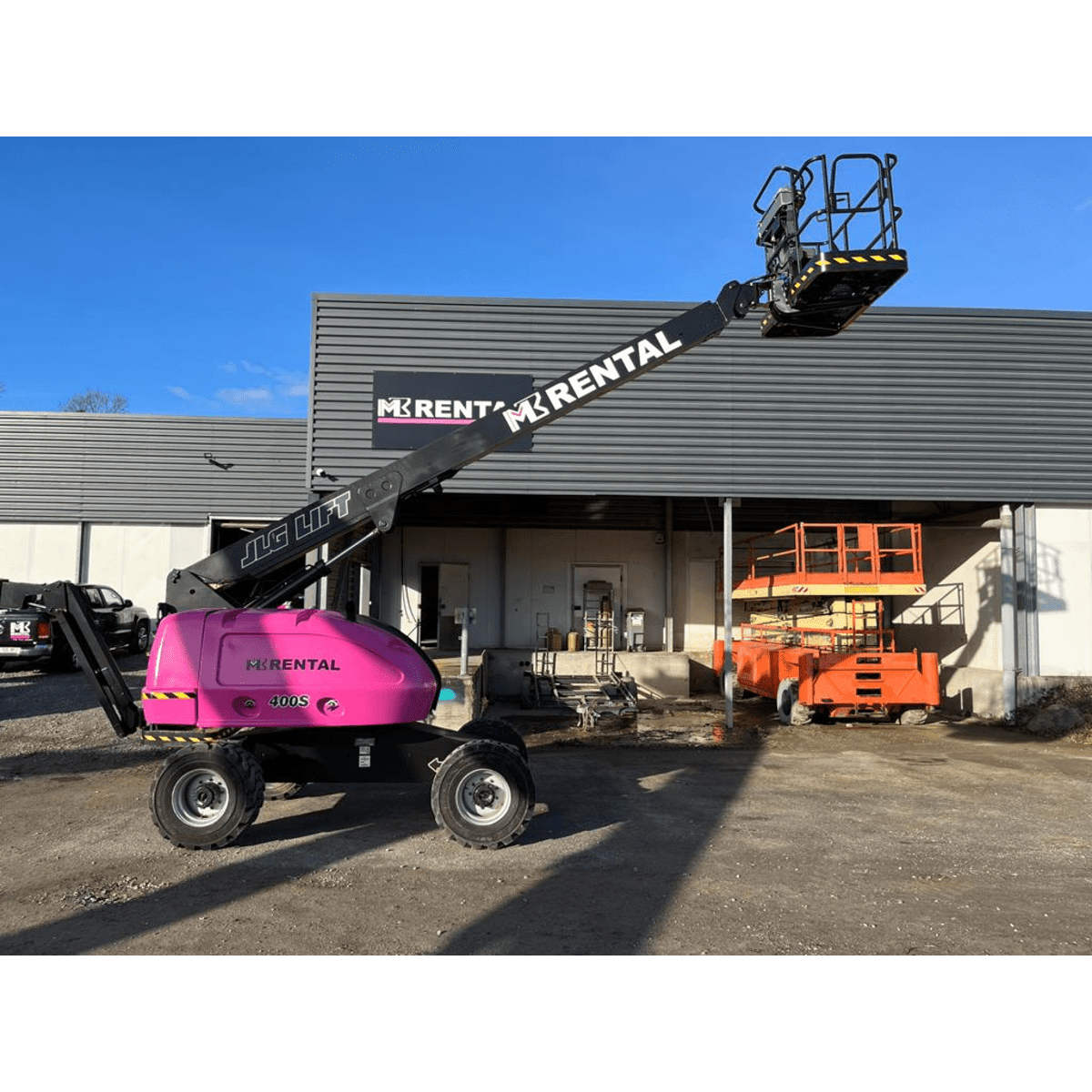 Nacelle télescopique 14m Diesel 14m JLG 400s