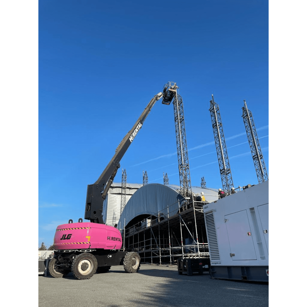 Nacelle télescopique Diesel 28m JLG 860SJ