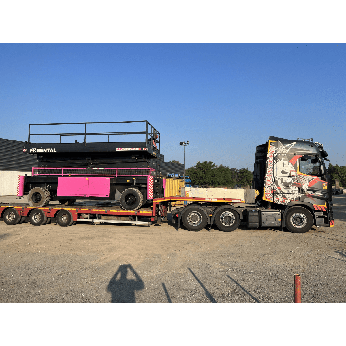 Nacelle ciseau diesel 27m Diesel  Holland lift M250DL27