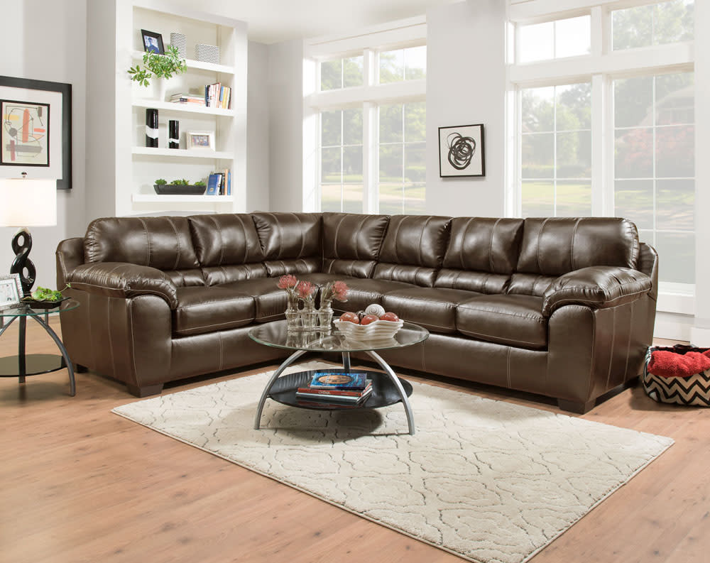 Kiser Cappuccino Sectional Collection | American Freight