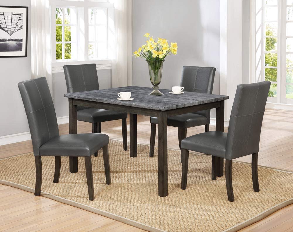 Oakdale Cappuccino 5 Pcs Dining Room Set