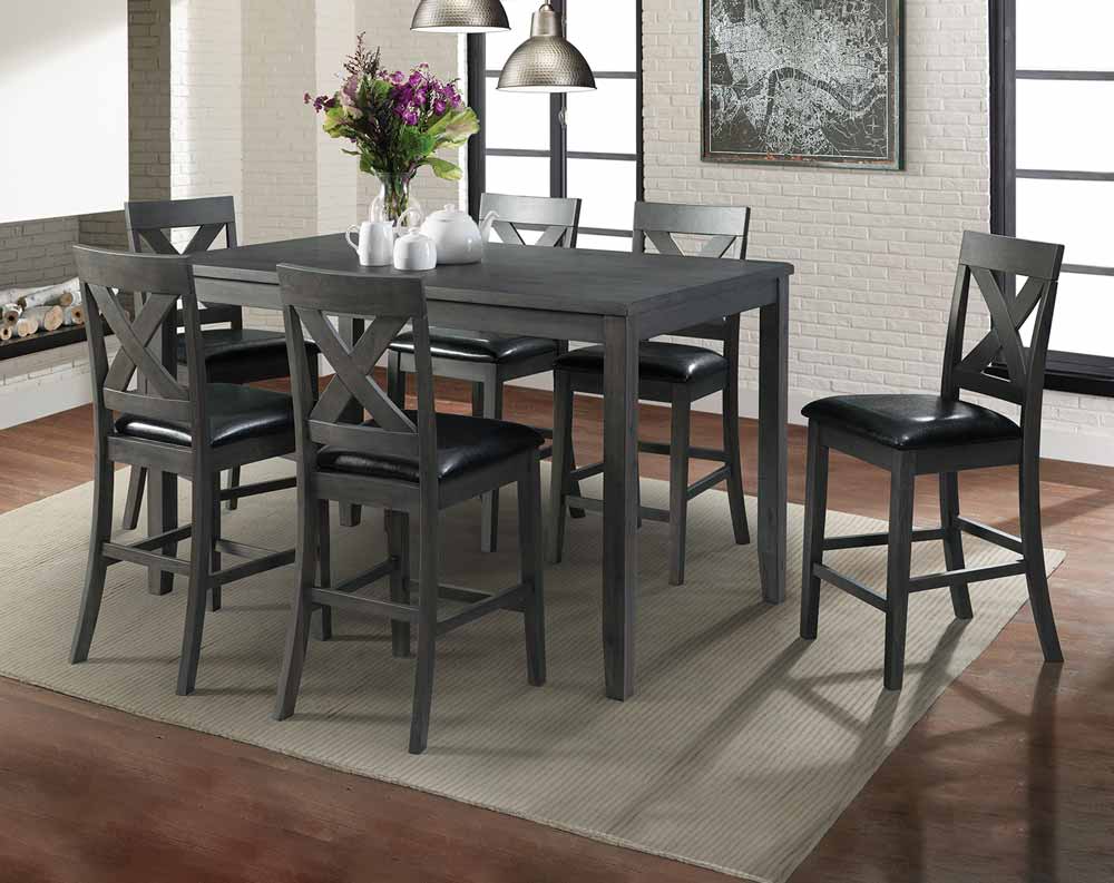 Alex Grey 7 Piece Counter Height Dining