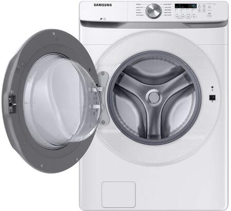 Samsung WF45T6000AW/A5 - 4.5 cu. ft. Front Load Washer with Vibration  Reduction Technology in White