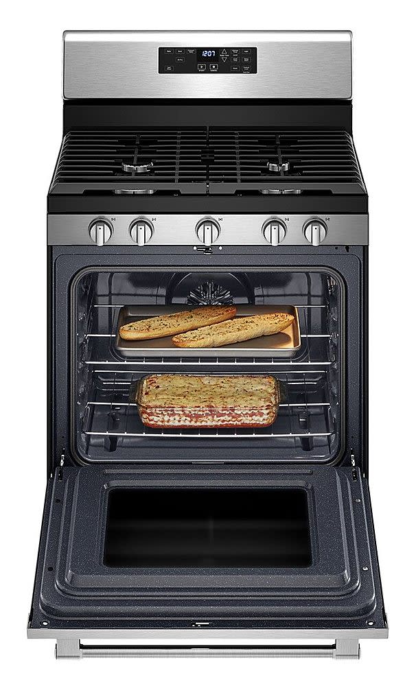 MGR7700LZ by Maytag - Gas Range with Air Fryer and Basket - 5.0 cu. ft.