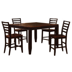 Melissa Brown 5 piece Counter Height Dining Set