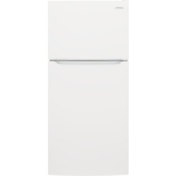 Frigidaire FFTR1835VW 30" 18.3 Cu. Ft. Top Freezer Refrigerator in White