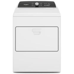 Whirlpool WED5010LW 7.0 Cu. Ft. Electric Moisture Sensing Dryer in White