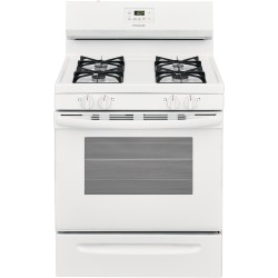 Frigidaire FCRG3015AW 30" 5.0 Cu. Ft. White Gas Oven Range