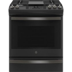 GE® JGS760FPDS 30" Slide-In Front-Control Convection Gas Range with No Preheat Air Fry JGS760FPDS