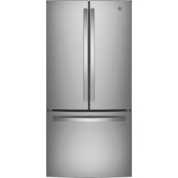 GE GNE25JYKFS French Door Refrigerator in Stainless Steel