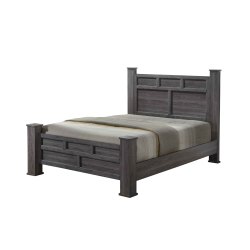 Coleman Grey King Bed