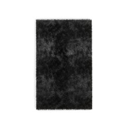 5' x 8' Meilin Shaggy Area Rug - Black