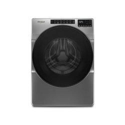 Whirlpool WFW6605MC 5.0 Cu. Ft. High-Efficiency Stackable Front Load Washer in Chrome Shadow