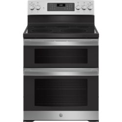 GE® JBS86SPSS 30" Free-Standing Electric Double Oven Convection Range