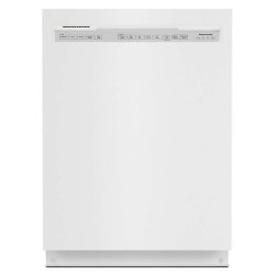 KitchenAid KDFE104KWH 47-Decibel Front Control 24-in Built-In Dishwasher in Stainless Steel