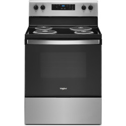 Whirlpool WFC315S0JS 4.8 Cu. Ft. Electric Range in Stainless Steel