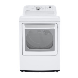 LG DLE7150W 7.3 cu. ft. Ultra Large Capacity Electric Dryer in White