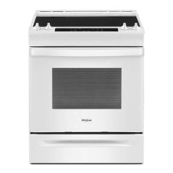 Whirlpool WEE515SALW 4.8 Cu. Ft. Slide-In Electric Range in White