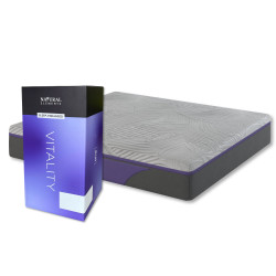 Natural Elements King 12" Vitality Mattress In A Box Set