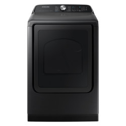 Samsung DVE55CG7100VA3 7.4 Cu. Ft. Steam Cycle Smart Electric Dryer in Brushed Black