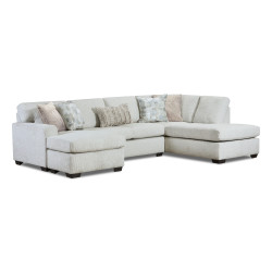 Holden 2pc Double Chaise Sectional