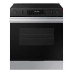 Samsung Bespoke NSE6DG8300SRAA 6.3 Cu. Ft. Electric Slide-In Range in Stainless Steel