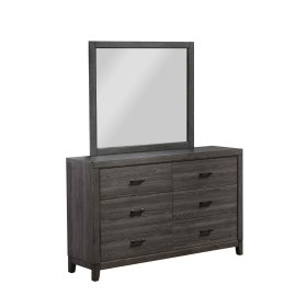 Coleman Grey Dresser & Mirror