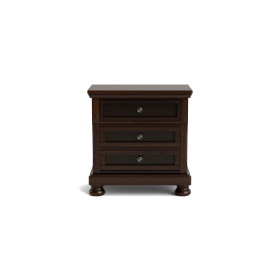 Kingston Brown Nightstand w/ USB Port