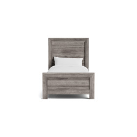 Langston Grey Twin Bed