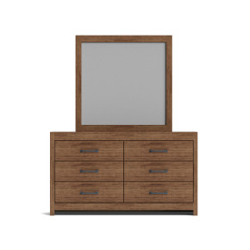 Gilliam Brown Dresser & Mirror