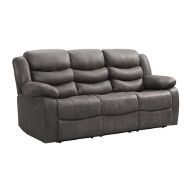 Expedition Grey Reclining Sofa