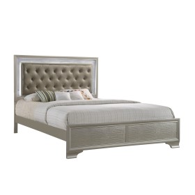 Lyssa Complete Queen Bed with LED Lighting