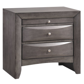 Emily Grey Nightstand