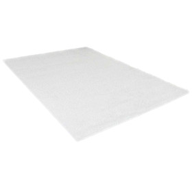 5 x 8 Monaco Shag Area Rug - White